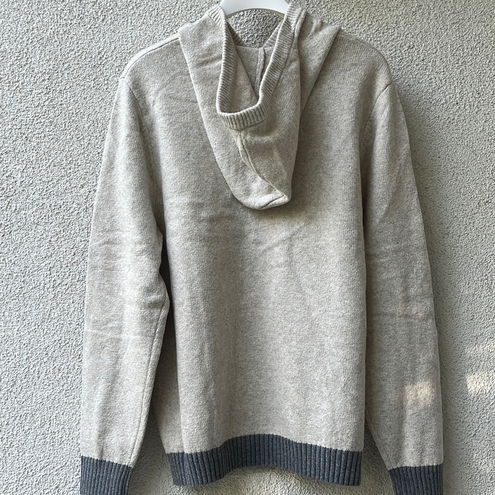 Men's Hooded Pullover - Goodfellow & Co ribbed cuffs and a ribbed hem.NEW & cozy - Picture 5 of 9